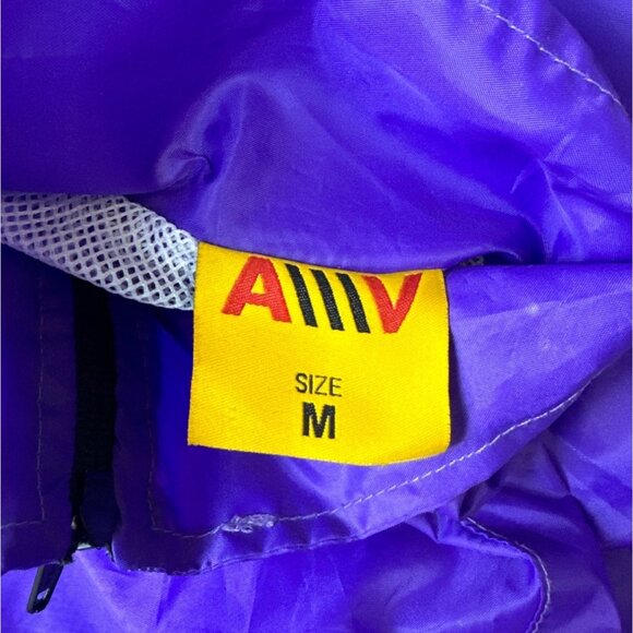 Authentic Throwback Collection Purple Windbreaker Jacket - Picture 7 of 8